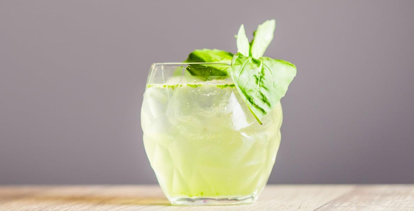 Basil Cucumber Gin & Tonic